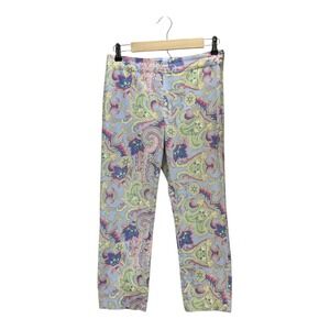 Lauren Ralph Lauren Petite‎ Paisley Print Pants Cropped Casual Size 6P